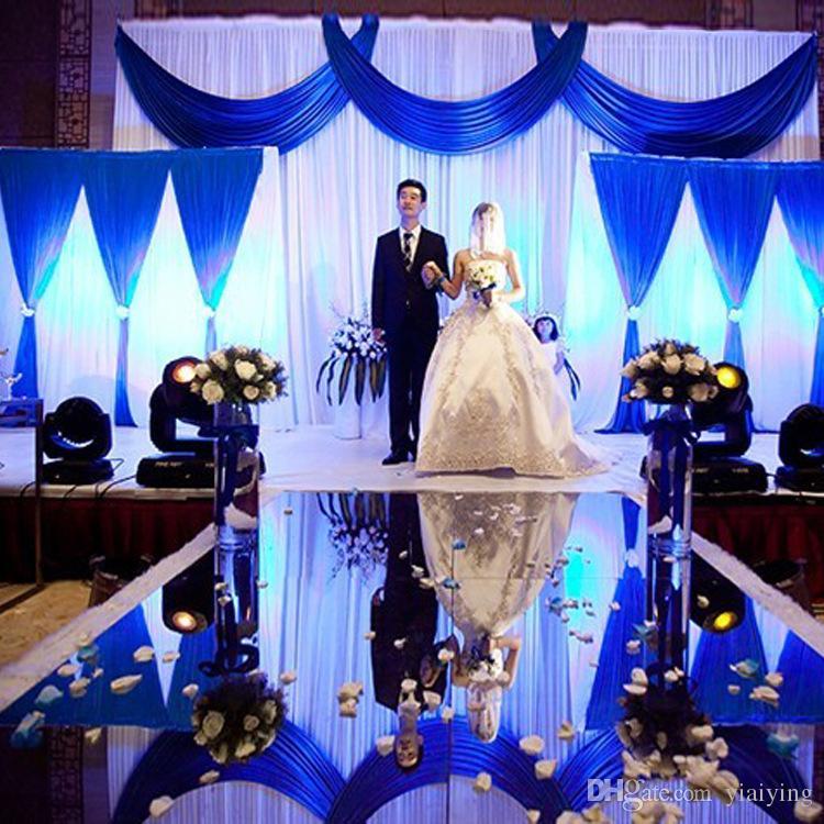 10m Per lot 1m Wide Shine Silver Mirror Carpet Aisle Runner For Romantic Wedding Favors Party Decoration 2016 New Arrival