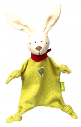 Sigikid Schnuffeltuch Hase klein Green