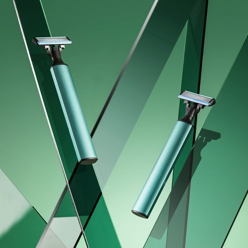 HUANXING Rasoir manuel 6 pièces H506