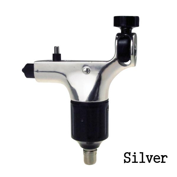 Silver Spektra halo Style Rotary Tattoo Machine Gun For Tattoo Needle Ink Cups Tips Grips Kit