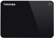 Toshiba Canvio Advance - Festplatte - 1TB - extern (tragbar) - USB3.0 - blue glossy piano finish (HDTC910EL3AA)