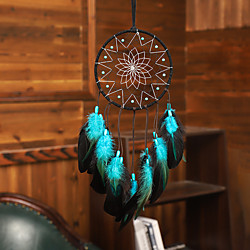 Dream Catcher Handmade Feather Bead Party Festival Hanging Decoration Ornament Gift Home Room Girl DIY Crafts Accessories