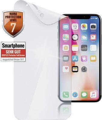 Hama 00178925. Typ: Klare Bildschirmschutzfolie, Markenkompatibilität: Apple, Kompatibilität: iPhone X. Produktfarbe: Transparent. Menge pro Packung: 1 Stück(e). Material: Thermoplastische Polyurethane (TPU) (00178920)