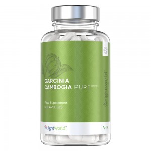 Garcinia Cambogia Pure 1000Mg - Complement Alimentaire Minceur Naturel - Diminue L'Appetit Et Elimine L'Exces De Graisse - 60 Capsules - Vegan