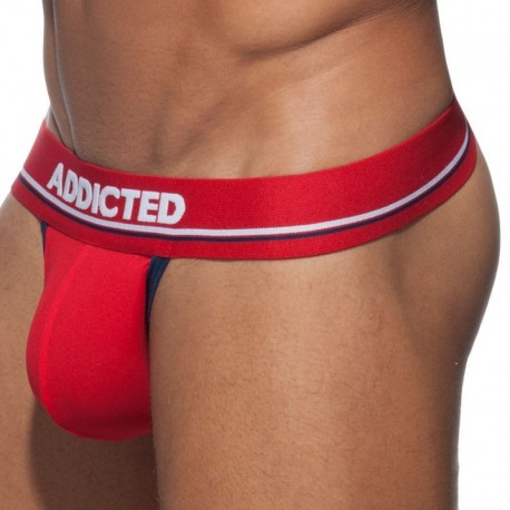Addicted Sport 09 Thong - Red XL