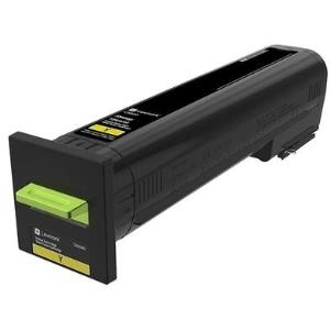 Lexmark - Hohe Ergiebigkeit - Gelb - Original - Tonerpatrone LCCP - für Lexmark CS820de, CS820dte, CS820dtfe (72K0X40)