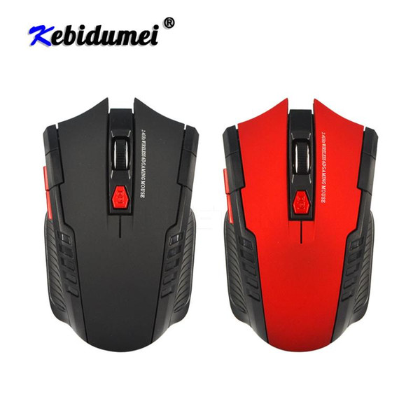 kebidumei 2.4ghz mini portable wireless mouse usb optical 2000dpi adjustable professional game gaming mouse mice for pc laptop