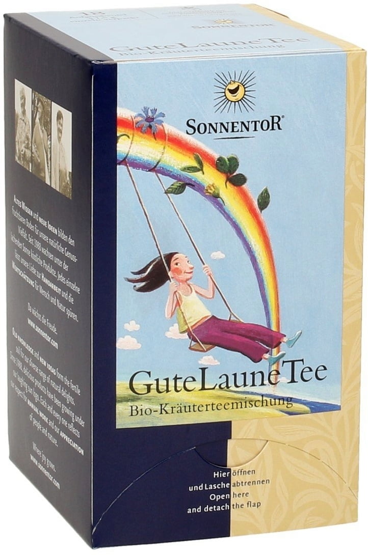 Sonnentor Cheery Herbal Tea - Tea bags, 18 pieces