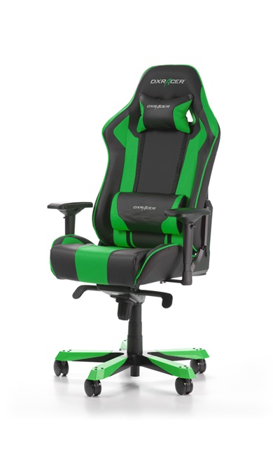 DXRacer Gaming Stuhl, OH/KS06/NE, K-Serie, schwarz-grün (OH-KS06-NE)