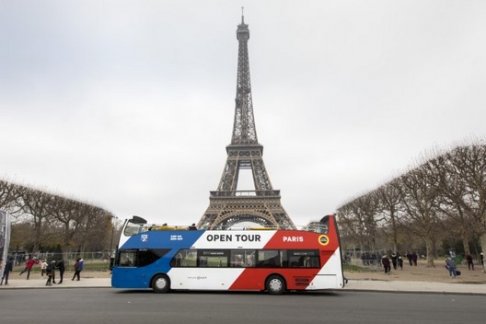 Extrapolitan - Open Tour Paris - 1 Day Hop on Hop off Pass