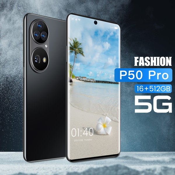 2022 P50PRO+ Global Version Original Android Phones agm Smartphone 6.7inch Cellphone Dual SIM Camera 5G 4G Cell Mobile Smart Phone Face Unlock