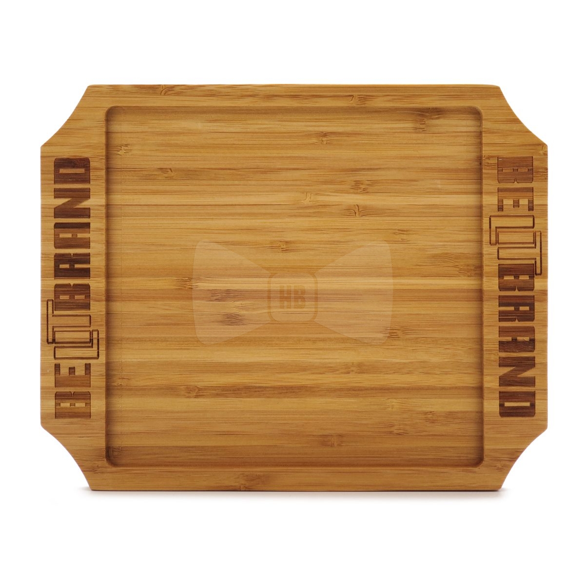 Be Lit Large Bamboo Wood Rolling Tray