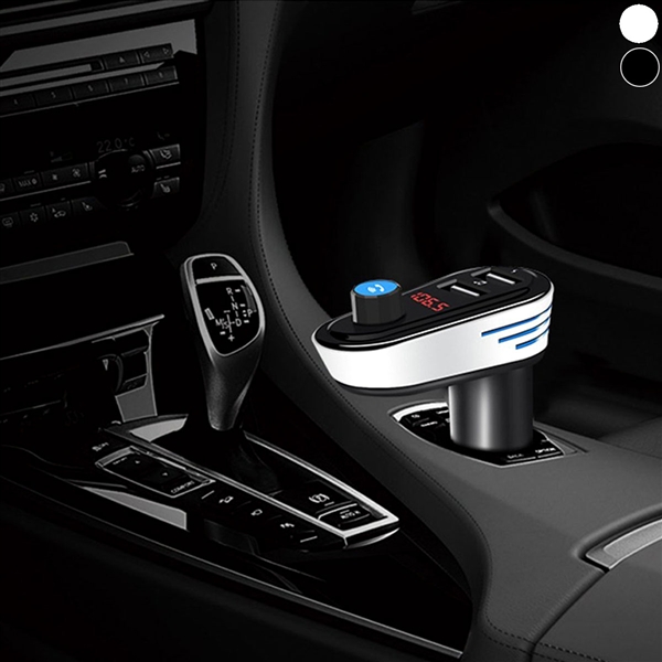Multifunktions-Wireless FM Transmitter Adapter Bluetooth MP3-Player mit Hand-Free Calling Dual USB Car Charger
