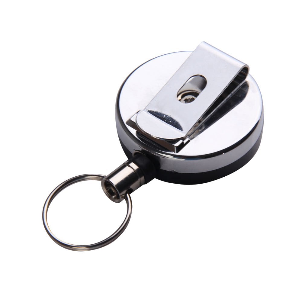 Portable Outdoor Anti Lose/Theft Telescopic Key Buckle