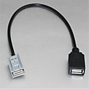 USB câble adaptateur femelle pour Honda Civic Jazz Fit CRV CRZ Accord USB Flash Drive MP3 Ipod