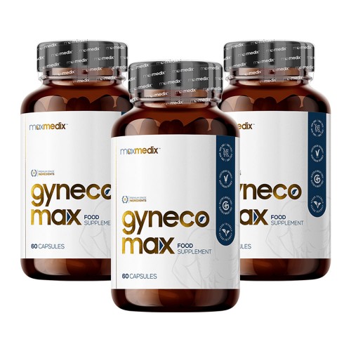 GynecoMAX - Natürliche Kapseln gegen Männerbrüste - 60 Kapseln - 2er-Pack