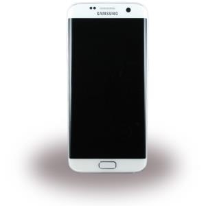 Original Ersatzteil Samsung - GH97-18533D - LCD Display / Touchscreen - G935F Galaxy S7 Edge - Weiss (GH97-18533D)