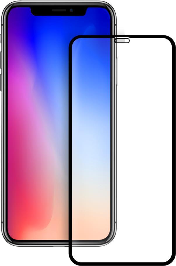 EIGER 3D GLASS - Klare Bildschirmschutzfolie - Apple - iPhone XS Max - Staubresistent - Kratzresistent - Schockresistent - Schwarz - Transparent - 1 Stück(e) (EGSP00296)
