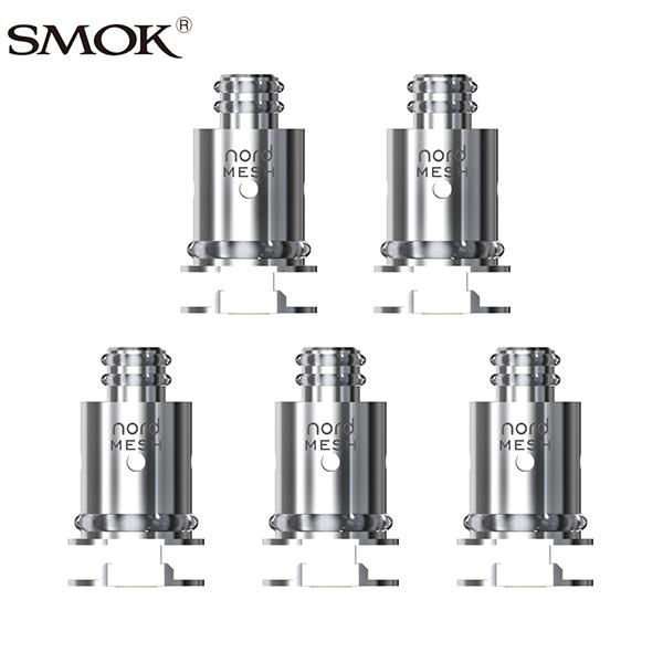 5 x Authentic Smok Nord Mesh Coil Head 0.6ohm 0.6¦¸ for SMOK Nord Pod Cartridge 5pcs/pack