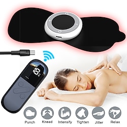 EMS Pulse Electric Portable Heater Neck Body Massager Cervical Massage Stretcher Muscle Stimulator Relief Pain Relax Pro Machine Lightinthebox