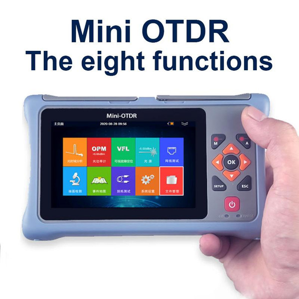 New Handheld Mini Multi-functional OTDR Optical time Domain Reflector Intelligent Breakpoint Test fiber tester