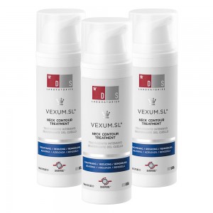 DS Laboratories Vexum. SL - Chin And Neck Cream For The Appearance Of Double Chin - 50ml - 3 Pack