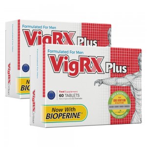 VigRX Plus - Superior Herbal Male Enhancement Pills - 60 Tablets for 1 Month Supply - 2 Pack