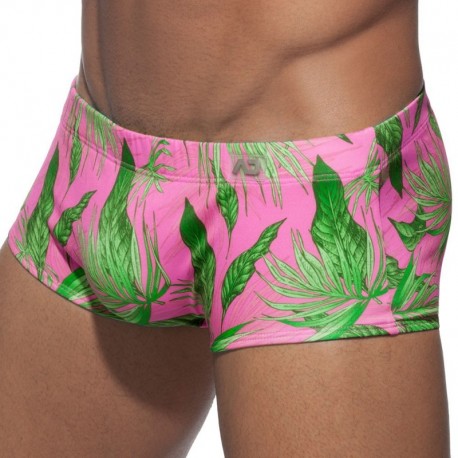 Addicted Plants Swim Boxer - Fuchsia XXL
