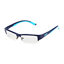 [lentilles] TR90 gratuits rectangle demi-jante lunettes de prescription léger
