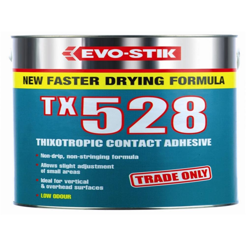 Evo-Stik TX528 Thixotropic Contact Adhesive - 5 Litre