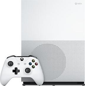 Microsoft Xbox One S - Spielkonsole - 4K - HDR - 1 TB HDD - Roboter weiß