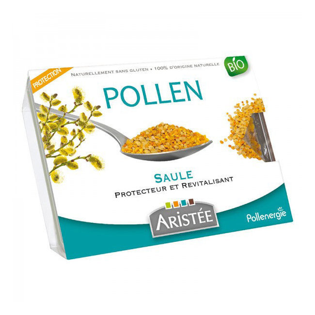 Pollen frais de Saule bio - Aristée - Barquette de 250g