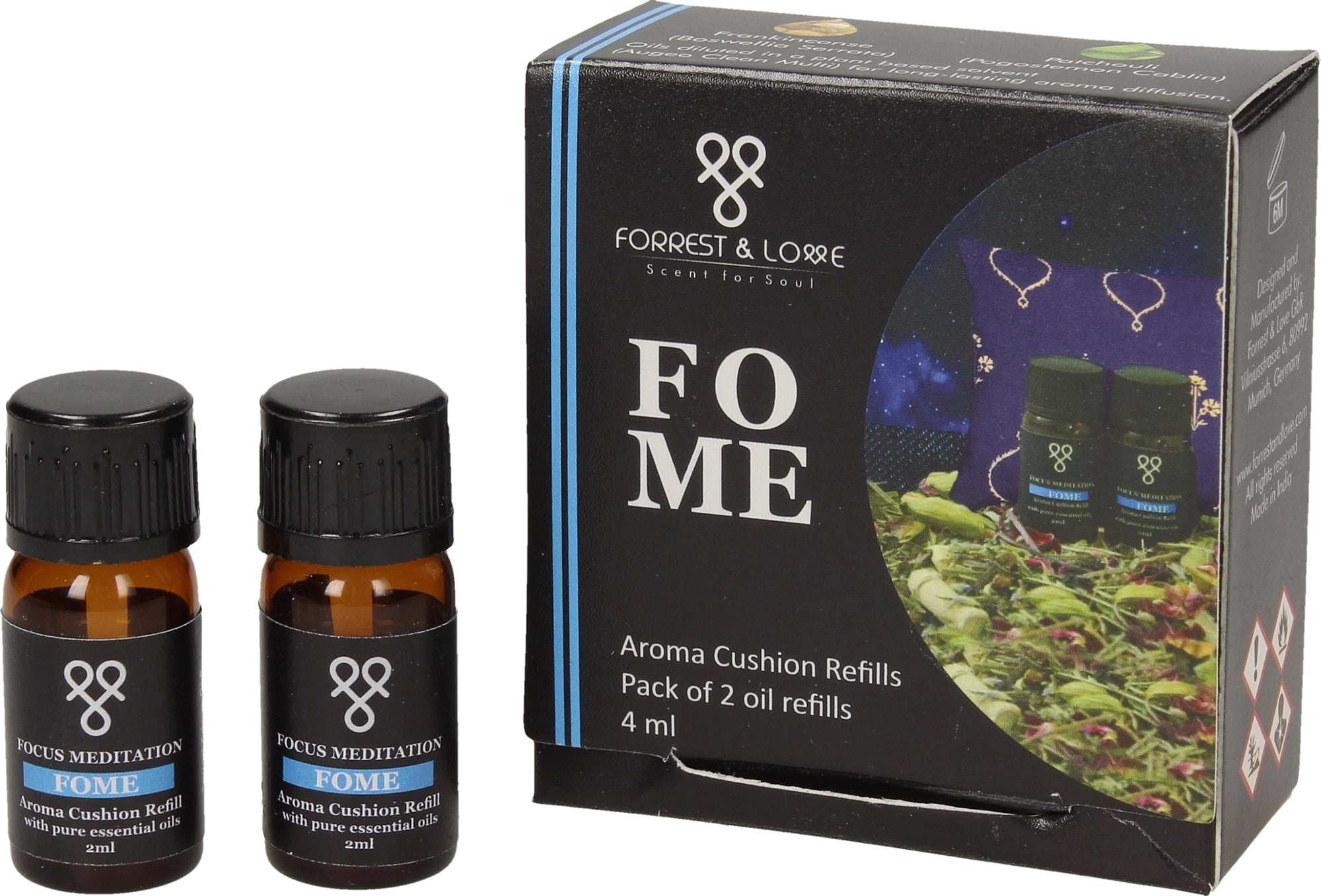 Forrest & Love FOME Focus Meditation Refill Oil