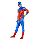bleu superman courageuxamp;rouge spandex lycra costume unisexe Zentai
