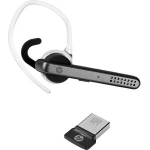 HP UC Wireless Mono Headset - Headset - im Ohr - drahtlos - Bluetooth - NFC - für Elite x3 (W3K08AA#ABB)
