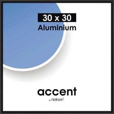 Nielsen Accent 30x30 Aluminium schwarz 54126 (54126)