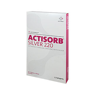 Actisorb 220 Silver 19x10,5 cm Steril Kompressen