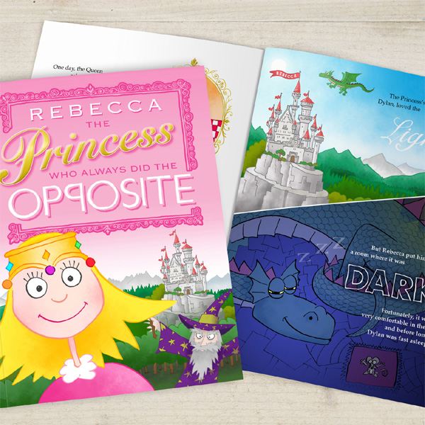 The Princess Who Always Did the Opposite Personalised Book Softback