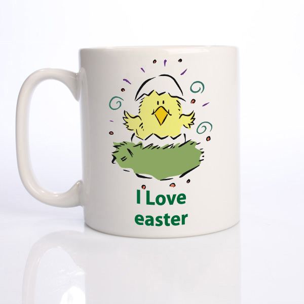 I Love Easter Personalised Mug