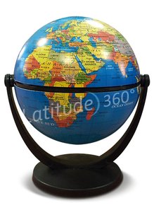 Globe GLOBE 10 CM TOURNANT BLEU POLITIQUE