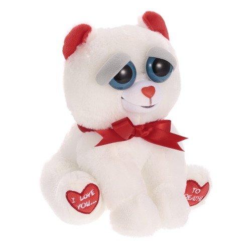 Feisty Pets Bear Taylor Truelove Feisty Films Adorable Plush Stuffed Toy Turn Feisty with a Squeeze Special Valentine's Gift