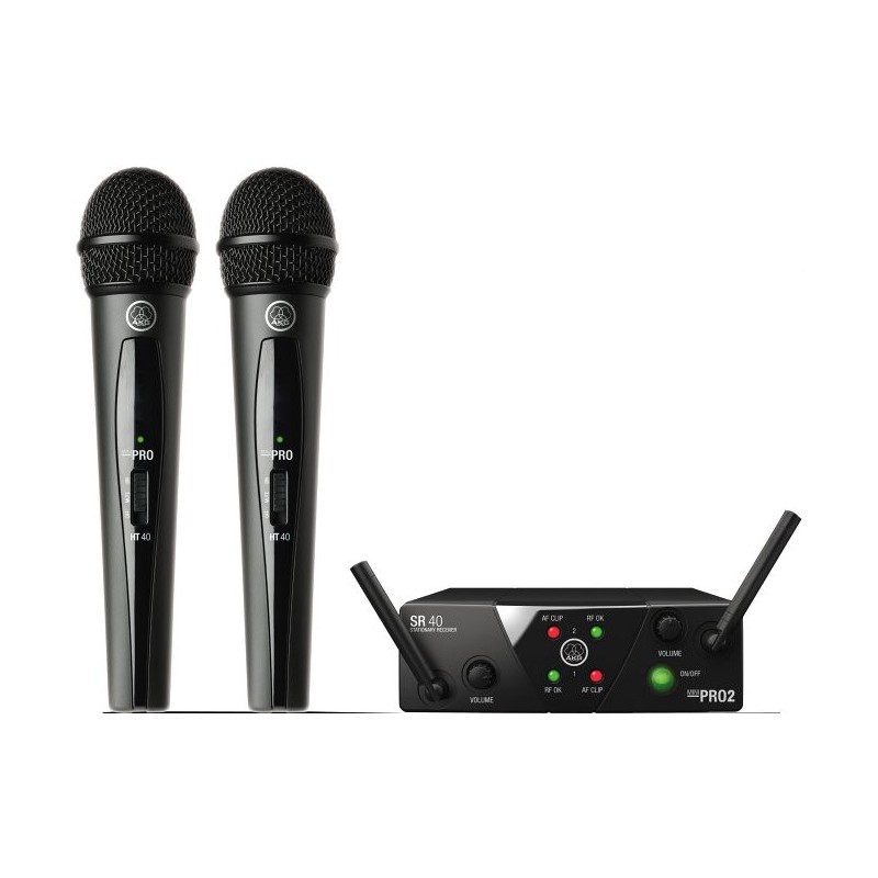 AKG WMS40 Mini Dual Vocal Set - ISM Gesangsmikrofon