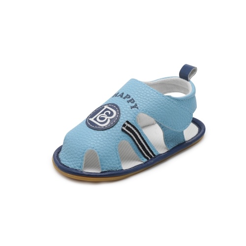 Infant Toddler Baby Shoes Summer Boy Sandal antideslizante suela de goma Prewalker blanco talla 6