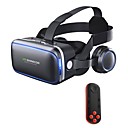 VR Headset Shinecon 6.0 Pro Stereo Virtual Reality Smartphone 3D Glasses BOX VR Headset with Controller for Android