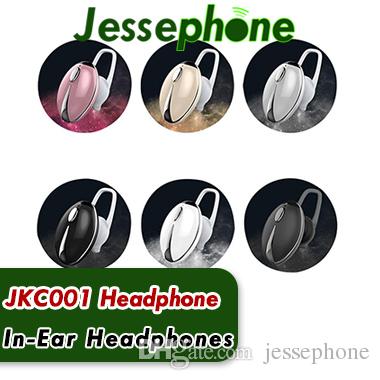 New JKC001 Bluetooth Earphone Wireless Headsets BT4.1 In Ear Earbuds Sports Sweatproof Headphone with Mic Ear Hooks with Retail Box 60pcs