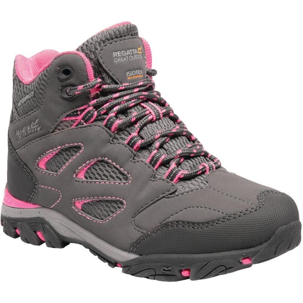 Regatta Boys & Girls Holcombe IEP Isotex Waterproof Walking Boots UK Size 5 (EU 38)