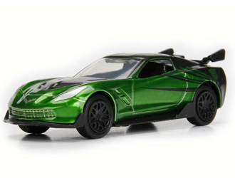 Chevrolet Corvette C7 `Crosshairs` Diecast Model Car from Transformers The Last Knight
