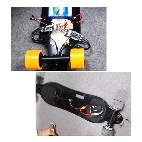 FLIPSKY FSVESC V4 50A SK8-ESC w / 5 V / 1.5A BEC pour Électrique Skateboard RC Voiture E-vélo E-scooter Robot