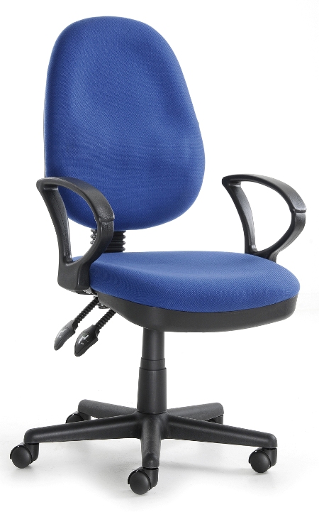 High Back Computer Operators Chair With Arms
