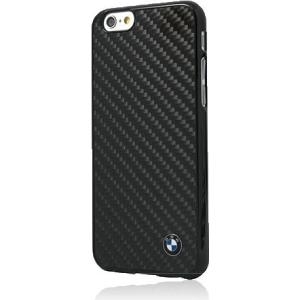 BMW Hard Cover Real Carbon Fiber Black, Signature Collection für iPhone 5/5s/SE, BMHCPSEMBC, Blister (BMHCPSEMBC)